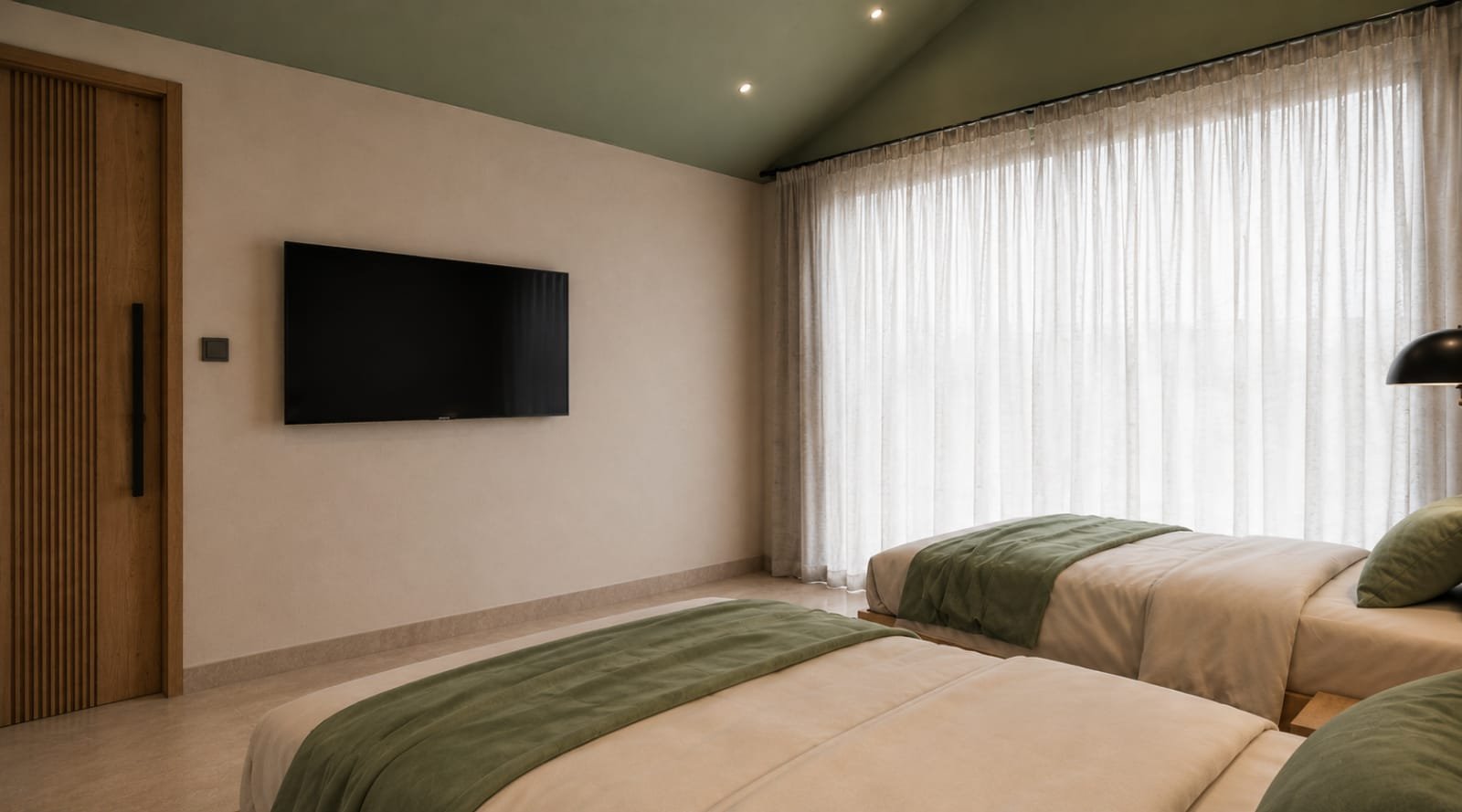 Unite Residences Meerut bedroom