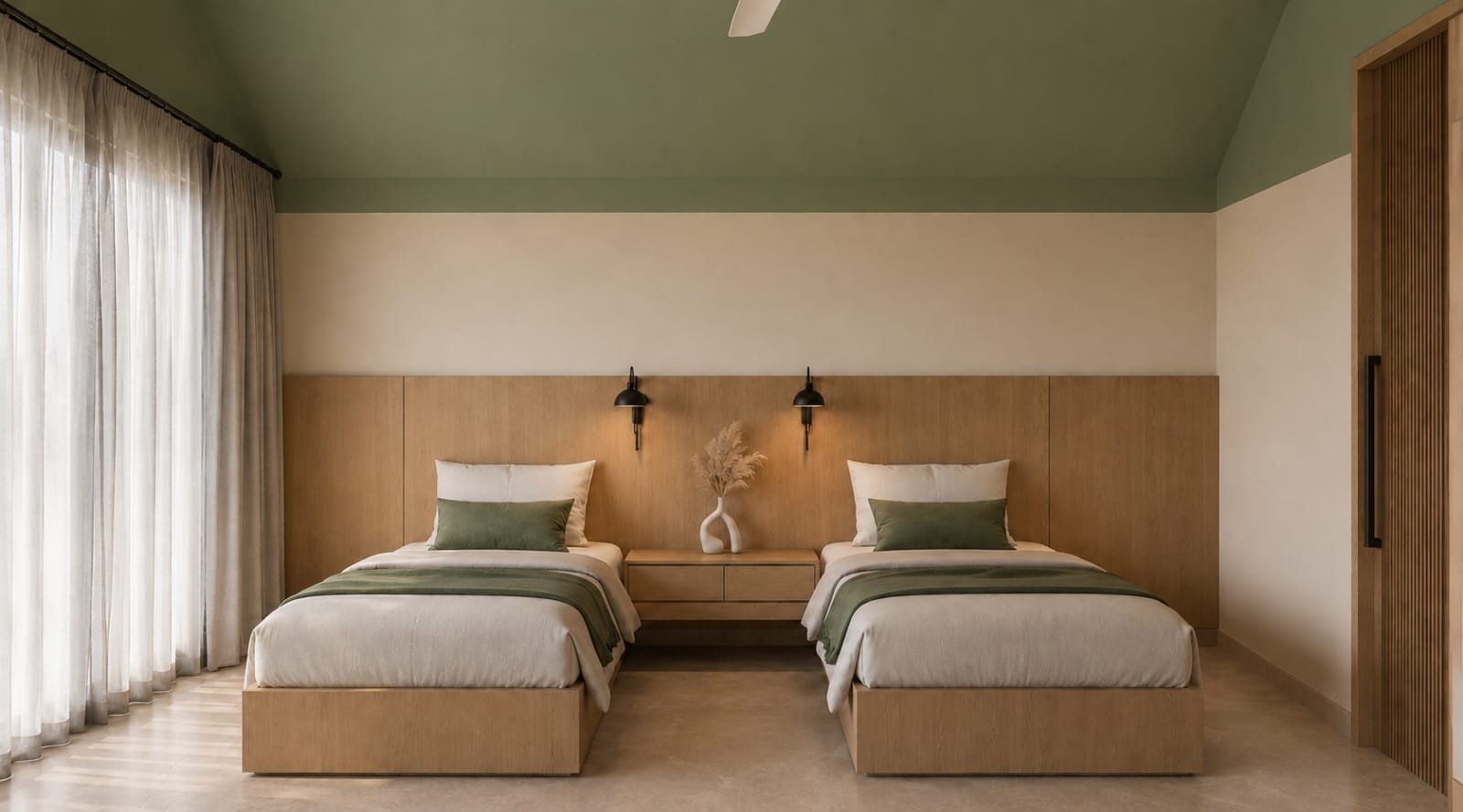 Unite Residences Meerut twin room